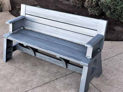 Bench converts to picnic table - Aug 16, 2020 · 3 for 1 - bench, table, picnic table! As always find the plans below for creating your own.Find plans for the Folding Bench here: https://bit.ly/3h2LZOiSimpl... 